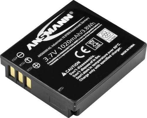 Ansmann A-Pan CGA S005 Kamera-Akku ersetzt Original-Akku (Kamera) CGA-S005E, CGA-S005, DB-60 3.7V 10 von Ansmann