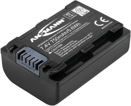 Ansmann A-Son NP FH 50 Kamera-Akku ersetzt Original-Akku (Kamera) NP-FH50 7.4V 750 mAh von Ansmann