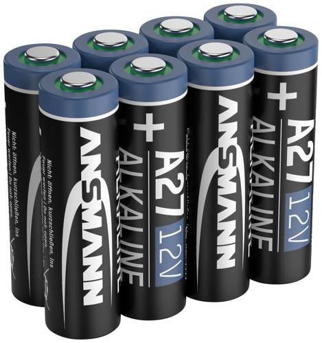 Ansmann A27 Spezial-Batterie 27A Alkali-Mangan 12V 8St. von Ansmann