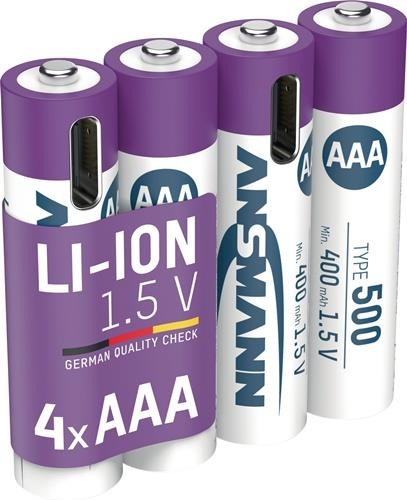 Ansmann Akkuzelle 1,5V 400 mAh 1311-0028 Ansmann Akkuzelle 1,5V 400 mAh 1311-0028 von Ansmann