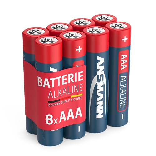 Ansmann Alkaline Micro AAA red-line (8 Stück) von Ansmann