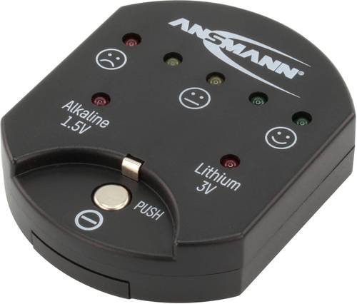 Ansmann Batterietester Button cell Messbereich (Batterietester) 1,5 V, 3V Batterie 1900-0035 von Ansmann