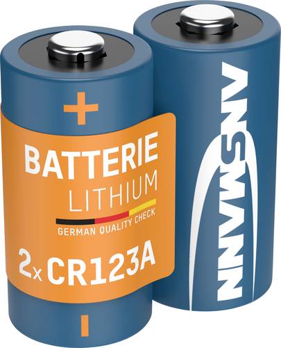 Ansmann CR17335 Fotobatterie CR-123A Lithium 1375 mAh 3V 2St. von Ansmann