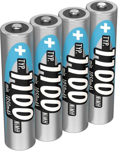 Ansmann HR03 Micro (AAA)-Akku NiMH 1050 mAh 1.2V 4St. von Ansmann