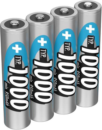 Ansmann HR03 Micro (AAA)-Akku NiMH 950 mAh 1.2V 4St. von Ansmann