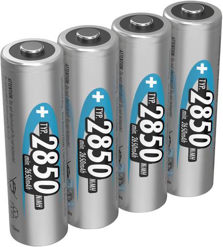 Ansmann HR06 Mignon (AA)-Akku NiMH 2650 mAh 1.2V 4St. von Ansmann