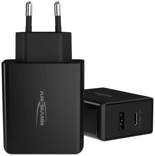 Ansmann Home Charger 247PD USB-Ladegerät 45W Steckdose Ausgangsstrom (max.) 3A Anzahl Ausgänge: 2 von Ansmann