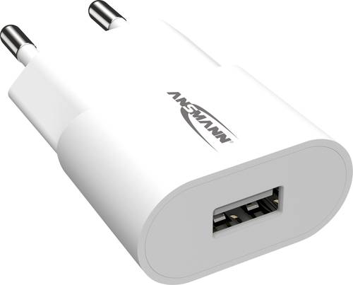 Ansmann HomeCharger HC105 USB-Ladegerät 5W Steckdose Ausgangsstrom (max.) 1000mA Anzahl Ausgänge: von Ansmann