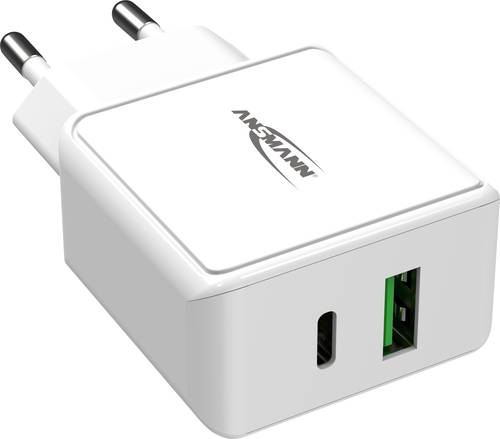 Ansmann HomeCharger HC218PD USB-Ladegerät 18W Steckdose Ausgangsstrom (max.) 3000mA Anzahl Ausgäng von Ansmann