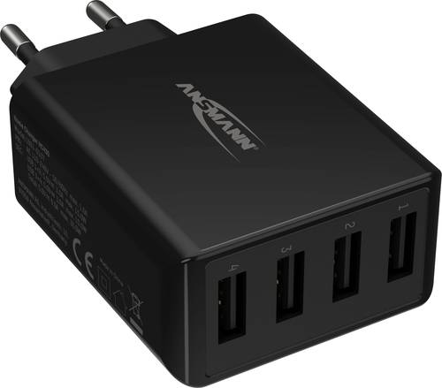 Ansmann HomeCharger HC430 USB-Ladegerät 30W Steckdose Ausgangsstrom (max.) 6000mA Anzahl Ausgänge: von Ansmann