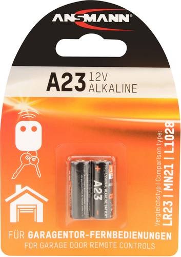 Ansmann LR23 Spezial-Batterie 23A Alkali-Mangan 12V 2St. von Ansmann