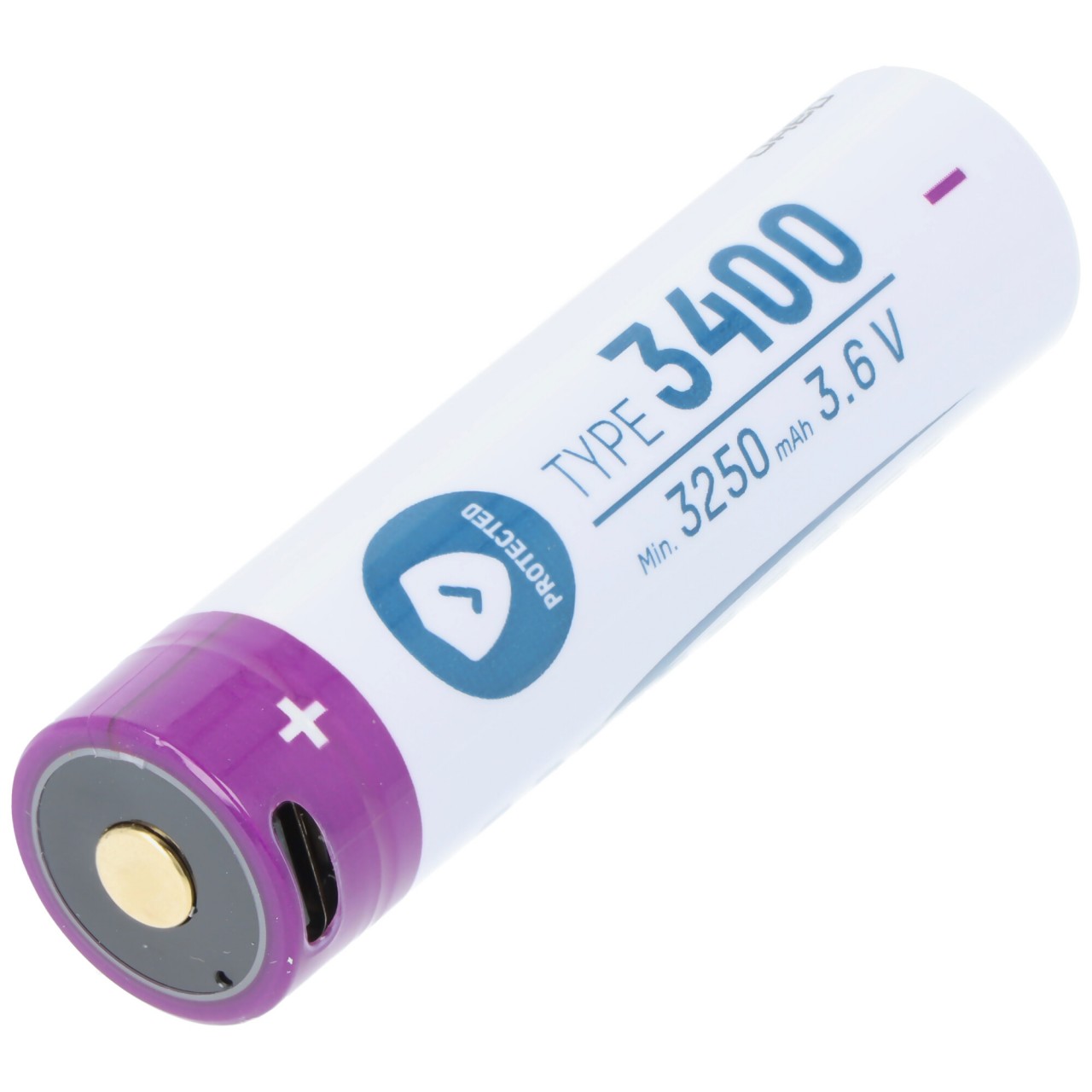 Ansmann Li-Ion 18650 3,6V 3400mAh mit Micro-USB Ladebuchse mit Schutzschaltung Ansmann Li-Ion 18650 3,6V 3400mAh mit Micro-USB Ladebuchse mit Schutzschaltung von Ansmann