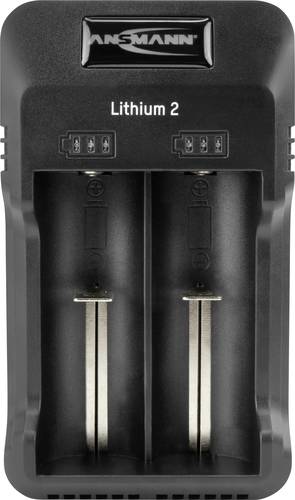 Ansmann Lithium 2 Rundzellen-Ladegerät LiIon, NiCd, NiMH 10340, 10350, 10440, 10500, 12500, 12650, von Ansmann