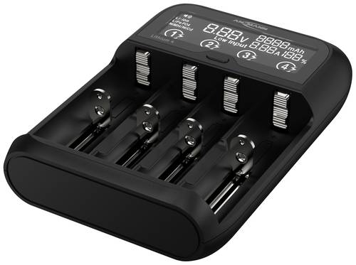 Ansmann Lithium 4 Rundzellen-Ladegerät LiFePO, LiIon, NiCd, NiMH 10340, 10350, 10440, 10500, 10350, Ansmann Lithium 4 Rundzellen-Ladegerät LiFePO, LiIon, NiCd, NiMH 10340, 10350, 10440, 10500, 10350, von Ansmann