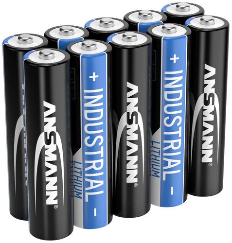 Ansmann Lithium Industrial LR03 Micro (AAA)-Batterie Lithium 1150 mAh 1.5V 10St. von Ansmann