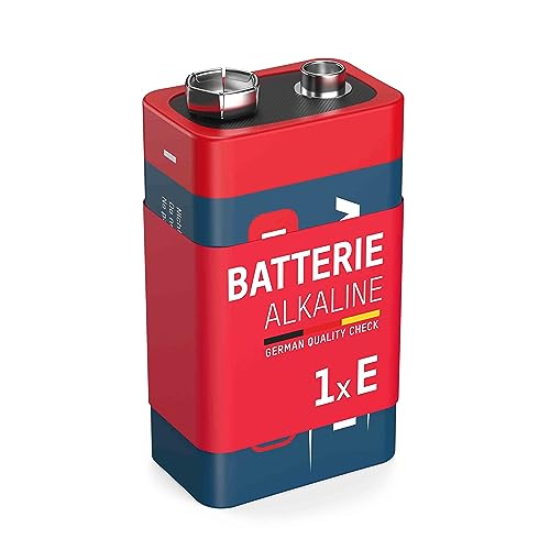 Ansmann RED 1515-0000 9V Block Alkaline Batterie 1er Pack Ansmann RED 1515-0000 9V Block Alkaline Batterie 1er Pack von Ansmann