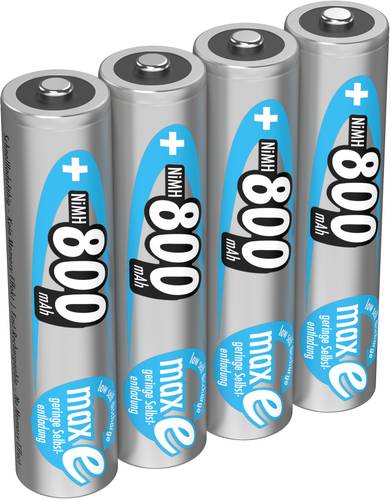 Ansmann maxE HR03 Micro (AAA)-Akku NiMH 800 mAh 1.2V 4St. von Ansmann