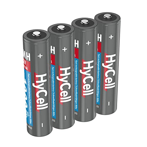HyCell wiederaufladbar Akku Batterie Micro AAA 1000mAh NiMH ohne Memory-Effekt 4er Pack Photo Fotoakku Digitalkamera Spielzeug-Akku HyCell wiederaufladbar Akku Batterie Micro AAA 1000mAh NiMH ohne Memory-Effekt 4er Pack Photo Fotoakku Digitalkamera Spielzeug-Akku von Ansmann