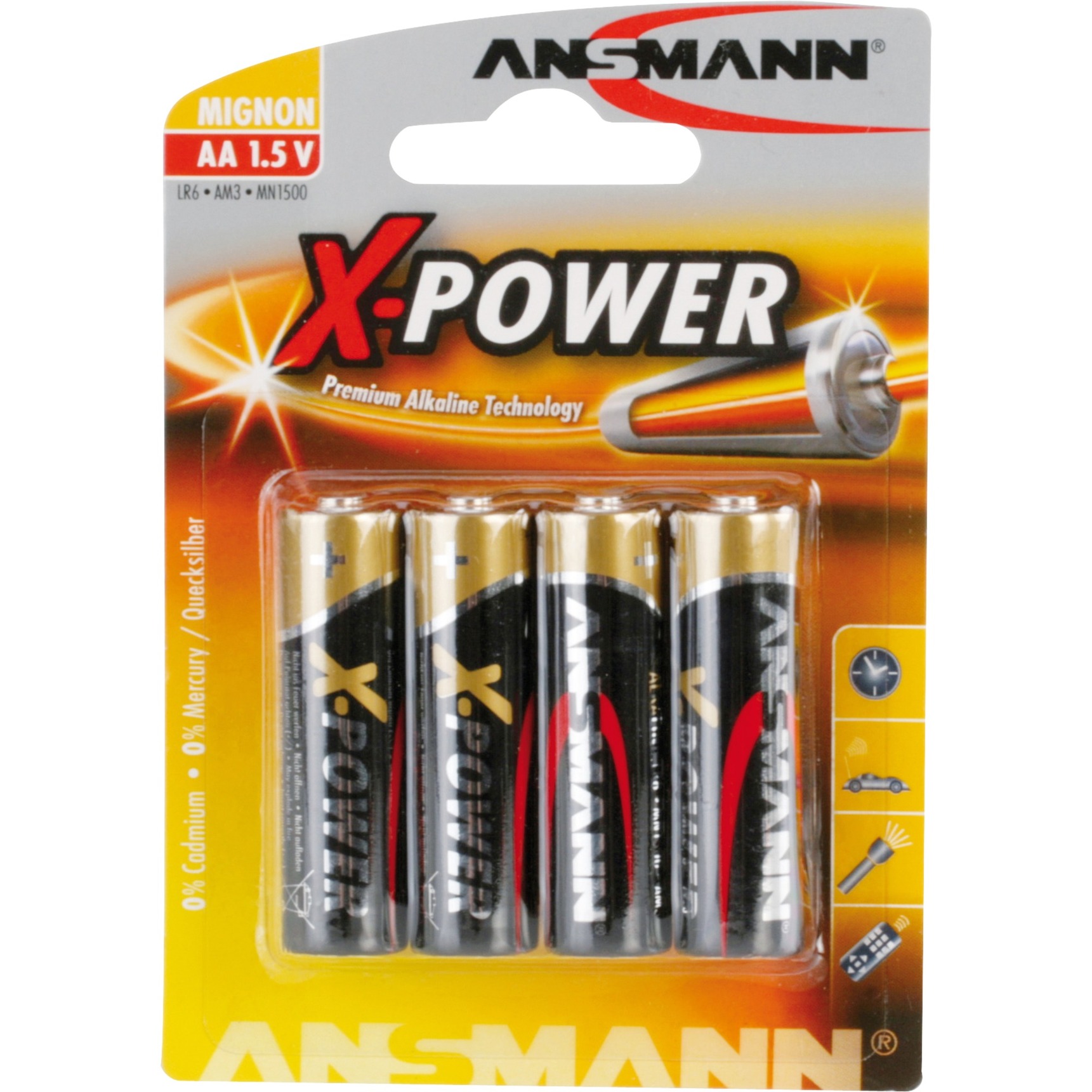 X-Power, Batterie von Ansmann