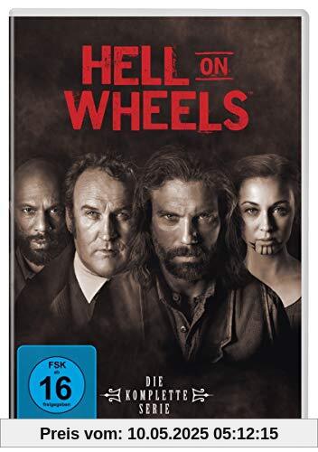 Hell On Wheels - Staffel 1-5 [17 DVDs] von Anson Mount