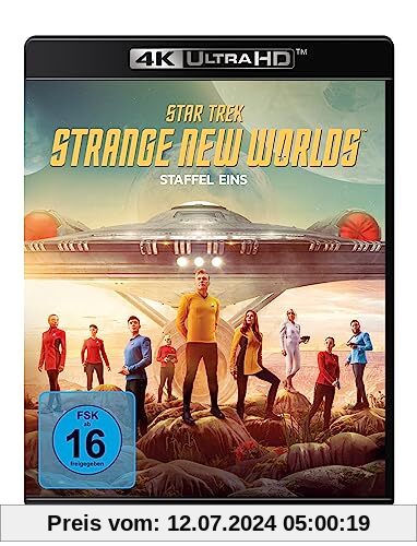 Star Trek: Strange New Worlds - Staffel 1 (3 BR4K) [Blu-ray] von Anson Mount