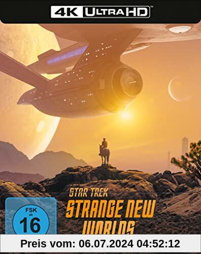 Star Trek: Strange New Worlds - Staffel 1 - 4K UHD - Steelbook von Anson Mount