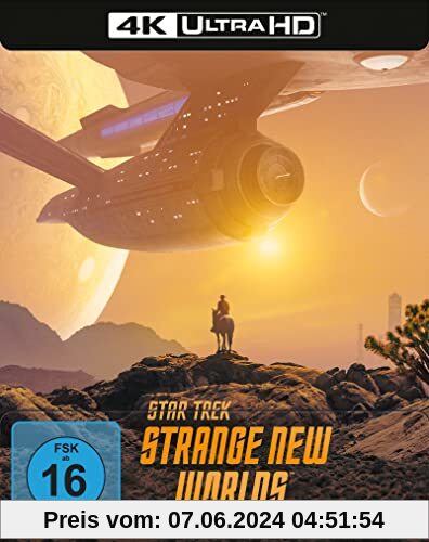 Star Trek: Strange New Worlds - Staffel 1 - 4K UHD - Steelbook von Anson Mount