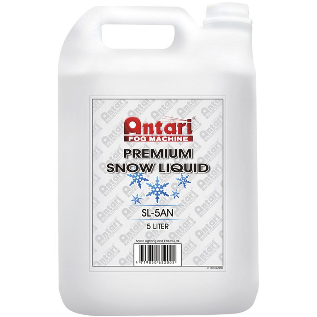 Antari Snow Liquid SL-5AN, 5 Liter, Premium Fine von Antari