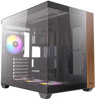 Antec CX800 ARGB Midi-Tower, Tempered Glass - wood (0-761345-10137-0) von Antec