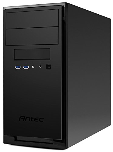 Antec NSK-3100-EU PC-Gehäuse (Micro-ATX, USB) schwarz von Antec