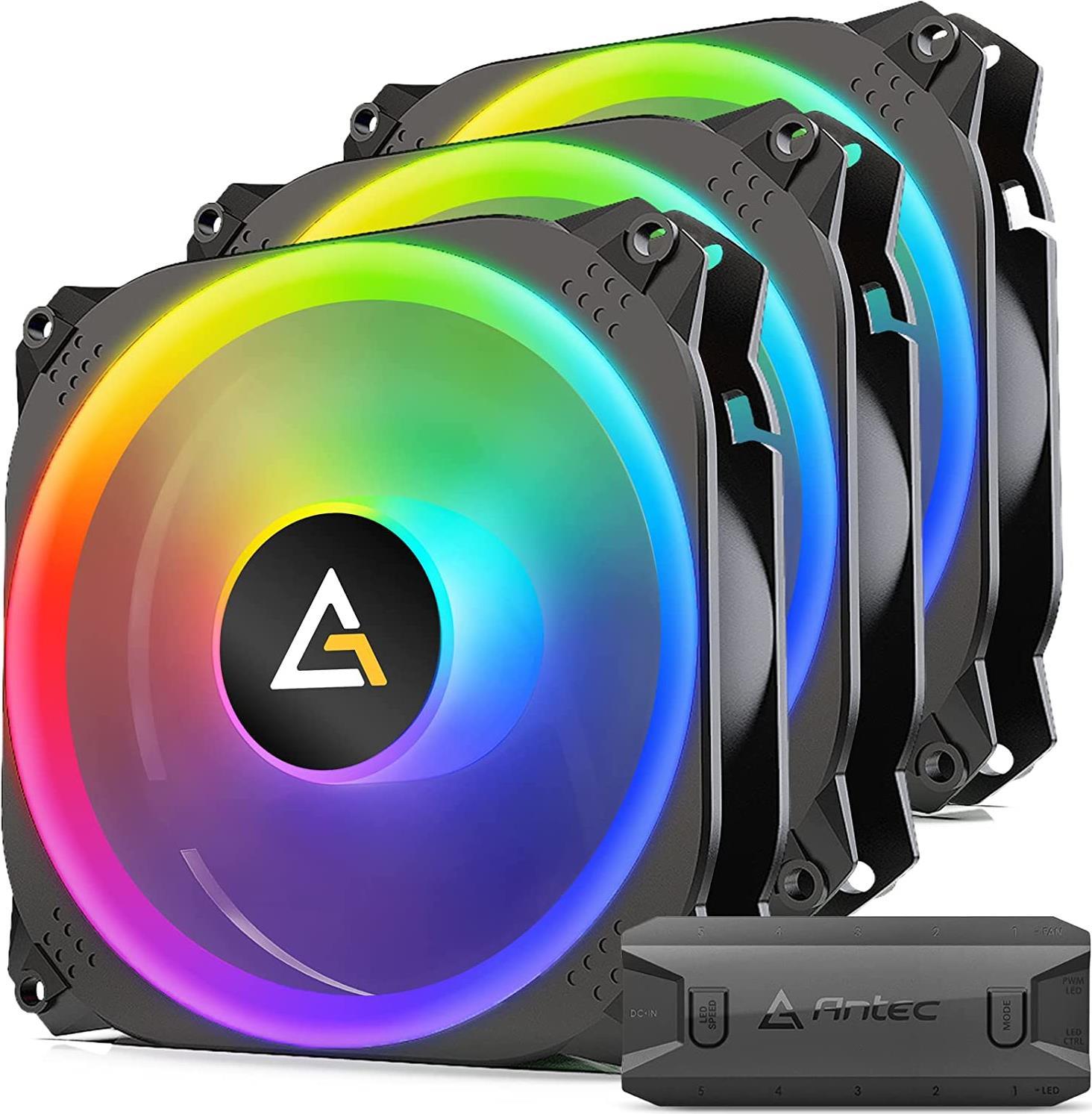 Antec Prizm X 120 ARGB 3+C - Gehäuselüfter-Kit - 120 mm (0-761345-99938-0) von Antec