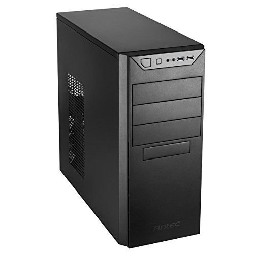 Gehäuse Antec Budget VSK-4000b-U3-U2, Schwarz von Antec