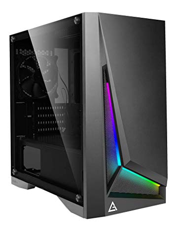 Gehäuse Antec Gamer Dark Phantom DP301M Micro Tower Schwarz Retail von Antec