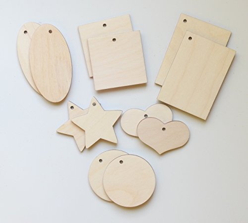 Antex r960p0b0 5,1 cm Brandmalerei Holz blanko von Antex
