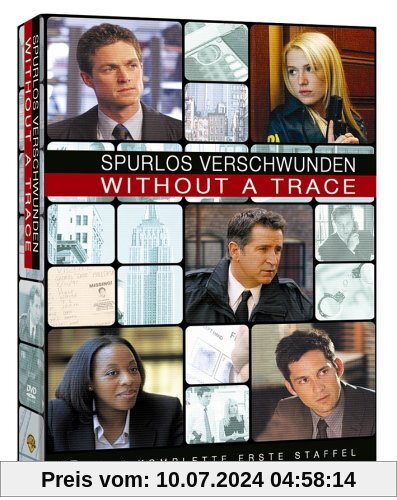 Without a Trace - Spurlos verschwunden: Die komplette erste Staffel [4 DVDs] von Anthony LaPaglia