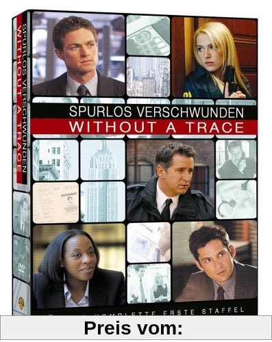 Without a Trace - Spurlos verschwunden: Die komplette erste Staffel [4 DVDs] von Anthony LaPaglia