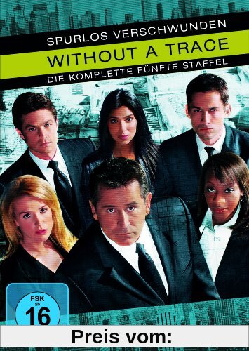 Without a Trace - Spurlos verschwunden: Die komplette fünfte Staffel [3 DVDs] von Anthony LaPaglia