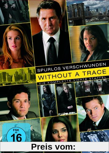 Without a Trace - Spurlos verschwunden: Die komplette vierte Staffel (3 DVDs) von Anthony LaPaglia