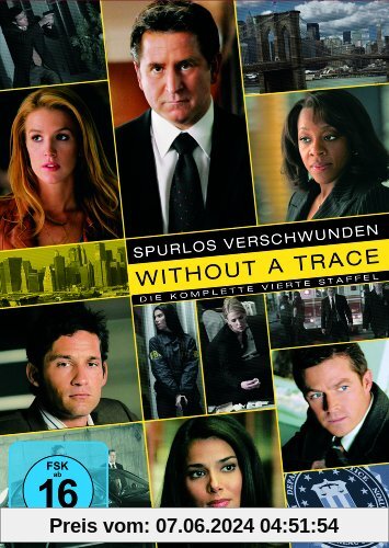 Without a Trace - Spurlos verschwunden: Die komplette vierte Staffel (3 DVDs) von Anthony LaPaglia