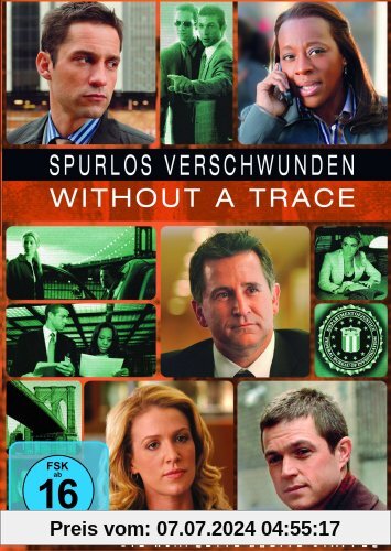 Without a Trace - Spurlos verschwunden: Die komplette zweite Staffel [4 DVDs] von Anthony LaPaglia