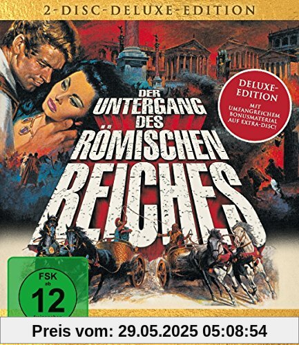 Der Untergang des Römischen Reiches - 2-Disc Deluxe-Edition (+ DVD) [Blu-ray] von Anthony Mann