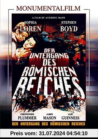 Der Untergang des Römischen Reiches von Anthony Mann