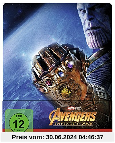 Avengers: Infinity War Steelbook - 3D + 2D [3D Blu-ray] [Limited Edition] von Anthony Russo