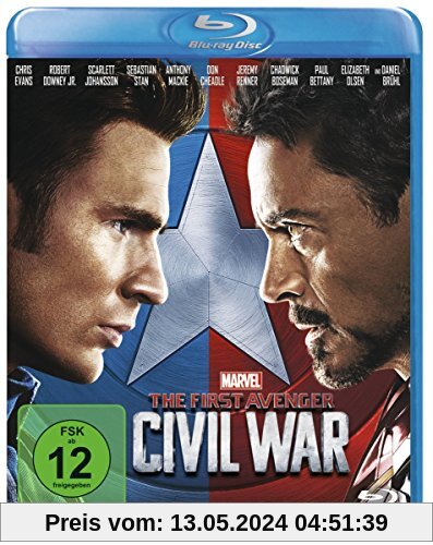 The First Avenger: Civil War [Blu-ray] von Anthony Russo