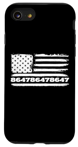 86 47 Anti-Trump 8647 Dezent Anti Trump Hülle für iPhone SE (2020) / 7 / 8 von Anti Trump Merch