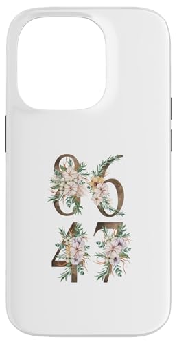 86 47 Anti-Trump Blumen Floral Dezent Anti Trump 8647 Hülle für iPhone 14 Pro 86 47 Anti-Trump Blumen Floral Dezent Anti Trump 8647 Hülle für iPhone 14 Pro von Anti Trump Merch