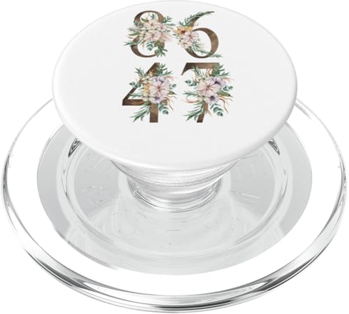 86 47 Anti-Trump Blumen Floral Dezent Anti Trump 8647 PopSockets PopGrip für MagSafe 86 47 Anti-Trump Blumen Floral Dezent Anti Trump 8647 PopSockets PopGrip für MagSafe von Anti Trump Merch