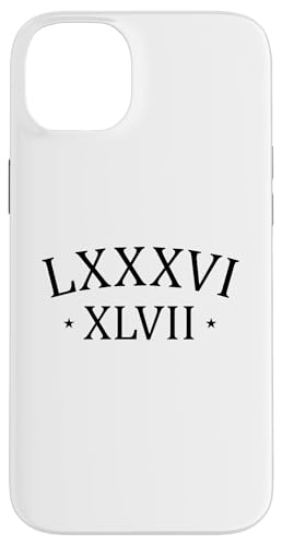 86 47 LXXXVI XLVII Römische Ziffern Dezent Anti Trump Hülle für iPhone 14 Plus 86 47 LXXXVI XLVII Römische Ziffern Dezent Anti Trump Hülle für iPhone 14 Plus von Anti Trump Merch