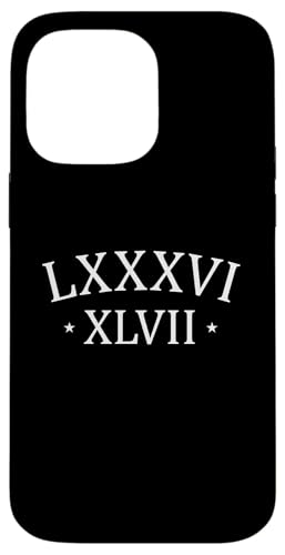 86 47 LXXXVI XLVII Römische Ziffern Dezent Anti Trump Hülle für iPhone 14 Pro Max 86 47 LXXXVI XLVII Römische Ziffern Dezent Anti Trump Hülle für iPhone 14 Pro Max von Anti Trump Merch