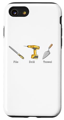 Feilenbohrkelle Werkzeuge dezent Anti Trump Hülle für iPhone SE (2020) / 7 / 8 von Anti Trump Merch